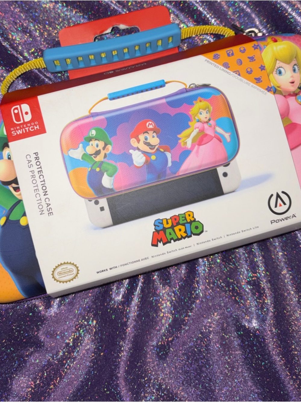 Mario & Friends Power A Nintendo Switch Lite Case